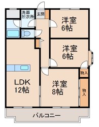 アバンセ・βの物件間取画像